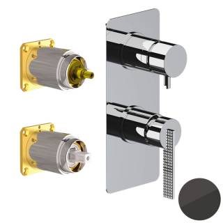 Смеситель для душа Daniel Club ANC612D3KBCF, черный хром