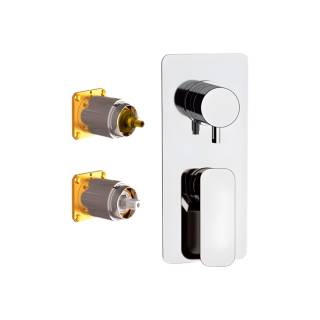 Смеситель для душа Daniel Tiara TA612D3KBCR