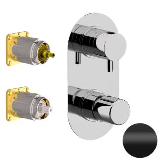 Смеситель для душа Daniel Trilogy TG612D3KB15, чёрный матовый