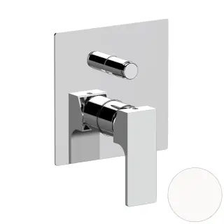 Смеситель для душа Mariani Rebel B37173RE, белый матовый