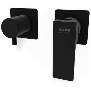 Смеситель для душа Remer Absolute AU92ZPWBNO, черный матовый
