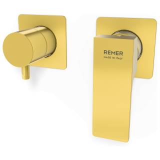 Смеситель для душа Remer Absolute AU93ZPWBDO, золото глянцевое