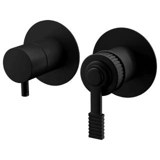 Смеситель для душа Remer Atelier AL93ZPNO, черный матовый