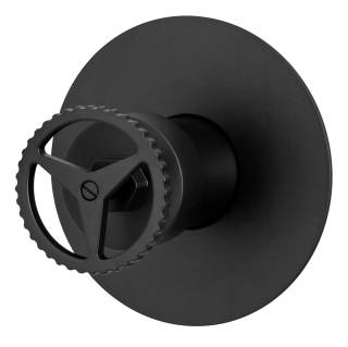 Смеситель для душа Remer Chrono CH30LNO, черный матовый