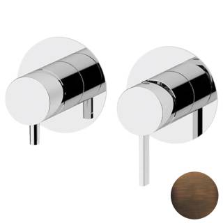 Смеситель для душа Remer Metrica MC92ZPWBBR, бронза масляная