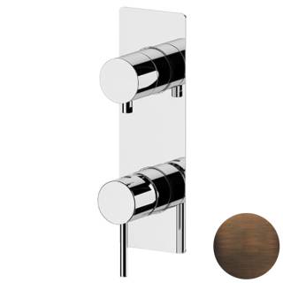 Смеситель для душа Remer X Style X92WBBR, бронза масляная