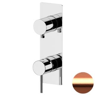 Смеситель для душа Remer X Style X92WBRP, медь брашированная