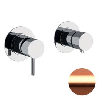 Смеситель для душа Remer X Style X96RP, медь брашированная