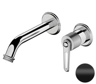 Смеситель для раковины Daniel Brooklyn BY632P15, чёрный матовый