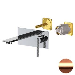 Смеситель для раковины Daniel Club ANC632KBRP, медь брашированная