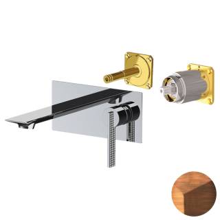 Смеситель для раковины Daniel Club ANC632LKB64, медь состаренная