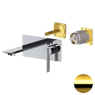Смеситель для раковины Daniel Club ANC632LKBDO, золото глянцевое