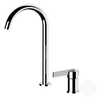 Смеситель для раковины Daniel Club ANC655L14, белый матовый