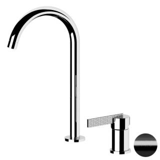 Смеситель для раковины Daniel Club ANC655LFZ, черный брашированный хром