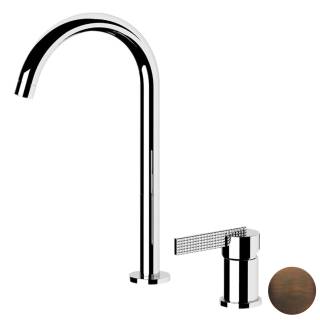 Смеситель для раковины Daniel Club ANC655LOIL, бронза масляная