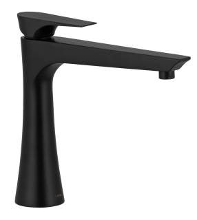 Смеситель для раковины Daniel Diva DV607B15, чёрный матовый