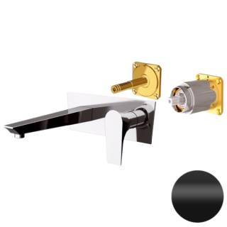 Смеситель для раковины Daniel Diva DV632KB15, чёрный матовый