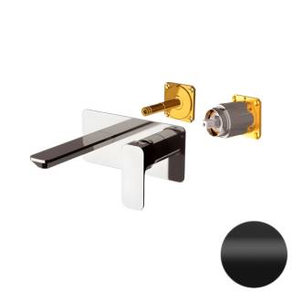 Смеситель для раковины Daniel Tiara TA632KB15, чёрный матовый