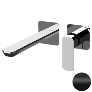 Смеситель для раковины Daniel Tiara TA632PL15, чёрный матовый