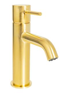 Смеситель для раковины Mariani Next A22380NS12, золото брашированное