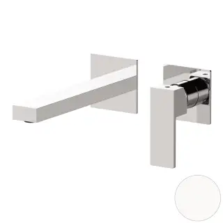 Смеситель для раковины Mariani Rebel B37565REP, белый матовый