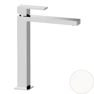 Смеситель для раковины Mariani Rebel A37398RE12, белый матовый