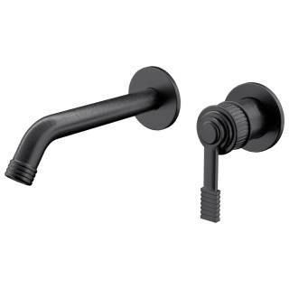 Смеситель для раковины Remer Atelier AL15PLCFP, черный брашированный хром