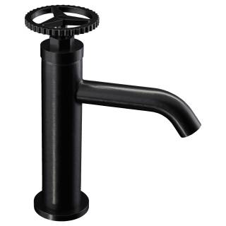 Смеситель для раковины Remer Chrono CH12CFP, черный брашированный хром