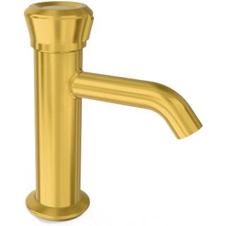 Смеситель для раковины Remer Element ET12BG, золото брашированное