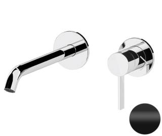 Смеситель для раковины Remer Metrica MC15PLNO, черный матовый