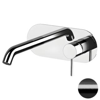 Смеситель для раковины Remer X Style X15LWBCFP, черный брашированный хром