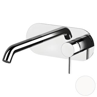 Смеситель для раковины Remer X Style X15WBBO, белый матовый