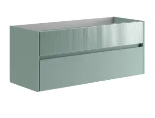 Тумба для раковины 120 см Onsen Niwa 71-BP-120-M60-V60, тимьян зелёный