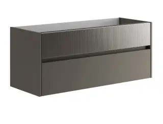 Тумба для раковины 120 см Onsen Niwa 71-BP-120-M23-V23, угольно-серый