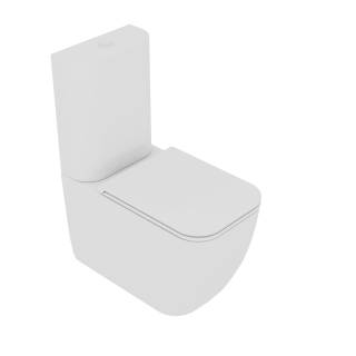 Чаша напольного унитаза GSG Ceramic Design Brio BRMBL000P, белый глянцевый