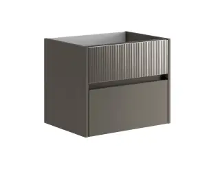 Тумба для раковины 60 см Onsen Niwa 71-BP-060-M23-V23, угольно-серый