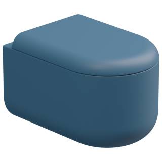 Чаша подвесного унитаза Eco Clean (торнадо) GSG Ceramic Design Petra PEWCSOEC027, Denim Matt