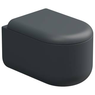 Чаша подвесного унитаза Eco Clean (торнадо) GSG Ceramic Design Petra PEWCSOEC028, Ebano Matt