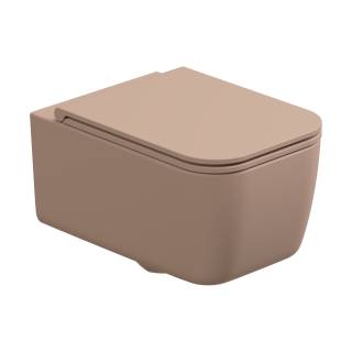 Чаша подвесного унитаза GSG Ceramic Design Brio BRWCSO032, Cipria Matt