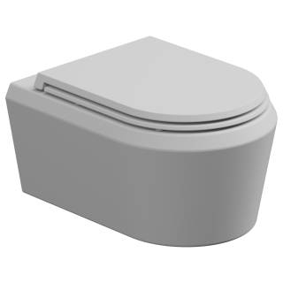 Чаша подвесного унитаза GSG Ceramic Design Cruise CRWCSO001, белый матовый