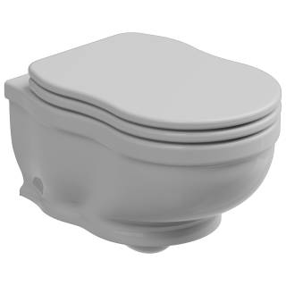 Чаша подвесного унитаза GSG Ceramic Design Time TIWCSO000, белый глянцевый