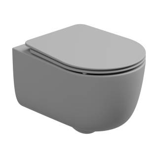 Чаша подвесного унитаза со смывом Smart Clean GSG Ceramic Design Hit! HIWCSO033, Perla Matt