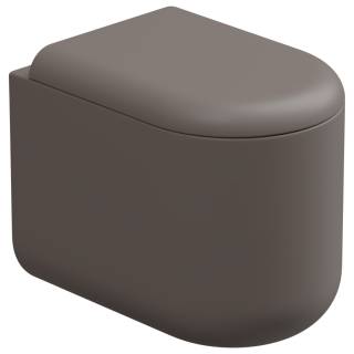 Чаша приставного унитаза Eco Clean (торнадо) GSG Ceramic Design PEWC01EC029P, Tortora Matt