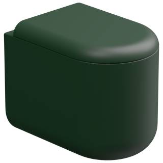 Чаша приставного унитаза Eco Clean (торнадо) GSG Ceramic Design PEWC01EC036P, Smeraldo Matt