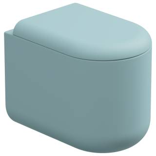 Чаша приставного унитаза Eco Clean (торнадо) GSG Ceramic Design PEWC01EC037P, Ice Matt