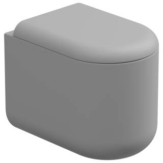 Чаша приставного унитаза Eco Clean (торнадо) GSG Ceramic Design PEWC01EC033P, Perla Matt