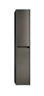 Шкаф-пенал подвесной 160 см Onsen Niwa 71-CL-160-M23-V23, угольно-серый