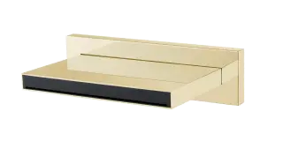 Boheme Zodiac Излив настенный каскадный 12,8 см, цвет: matt gold 625/2-MG