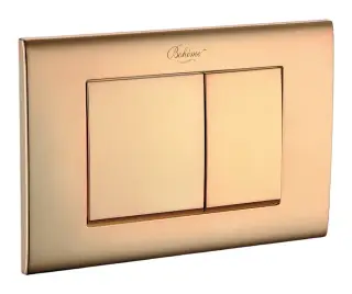 Boheme Кнопка смыва для инсталляции Geberit, пластик, цвет: gold 655