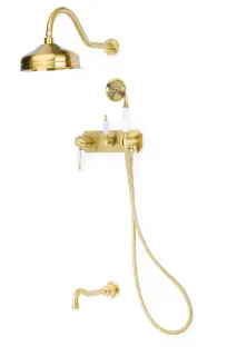 Boheme Medici Душевой комплект встраиваемый - смеситель, душ, излив, цвет: bronze 308-SW